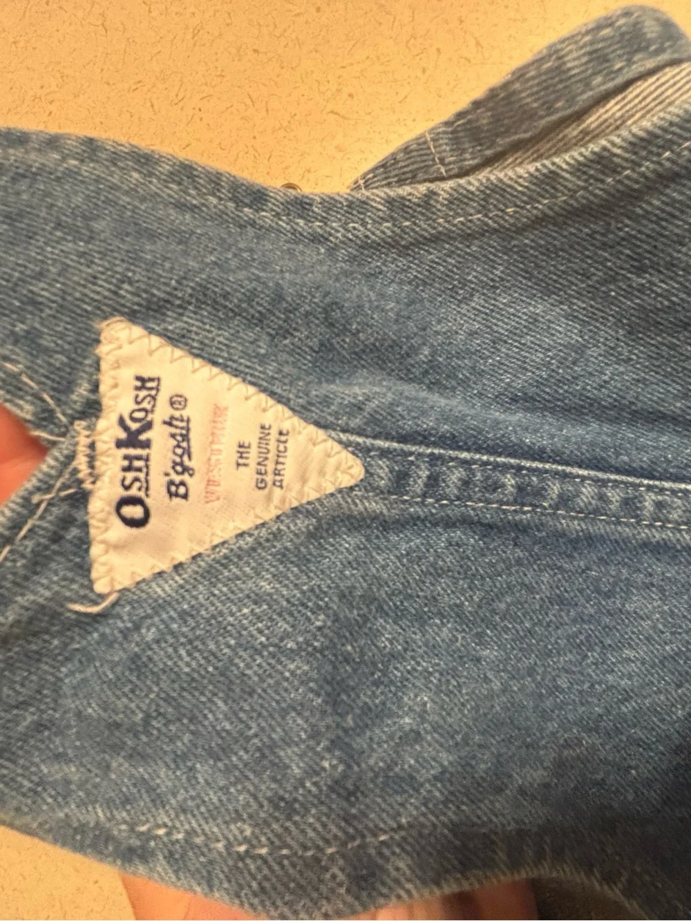 OshKosh B'gosh Light Blue Denim Overalls